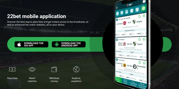 22BET MOBILE APP